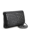 Bolsa Transversal Tressê Couro Preto - imagem 3