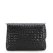 Bolsa Transversal Tressê Couro Preto - imagem 4