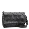 Bolsa Transversal Tressê Couro Preto - imagem 3