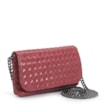 Bolsa Transversal Tressê Couro Rosa - imagem 3