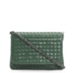Bolsa Transversal Tressê Couro Verde - imagem 1
