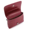 Bolsa Transversal Tressê Couro Vermelho Cereja - imagem 4