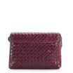 Bolsa Transversal Tressê Couro Vinho - imagem 4