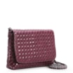 Bolsa Transversal Tressê Couro Vinho - imagem 3