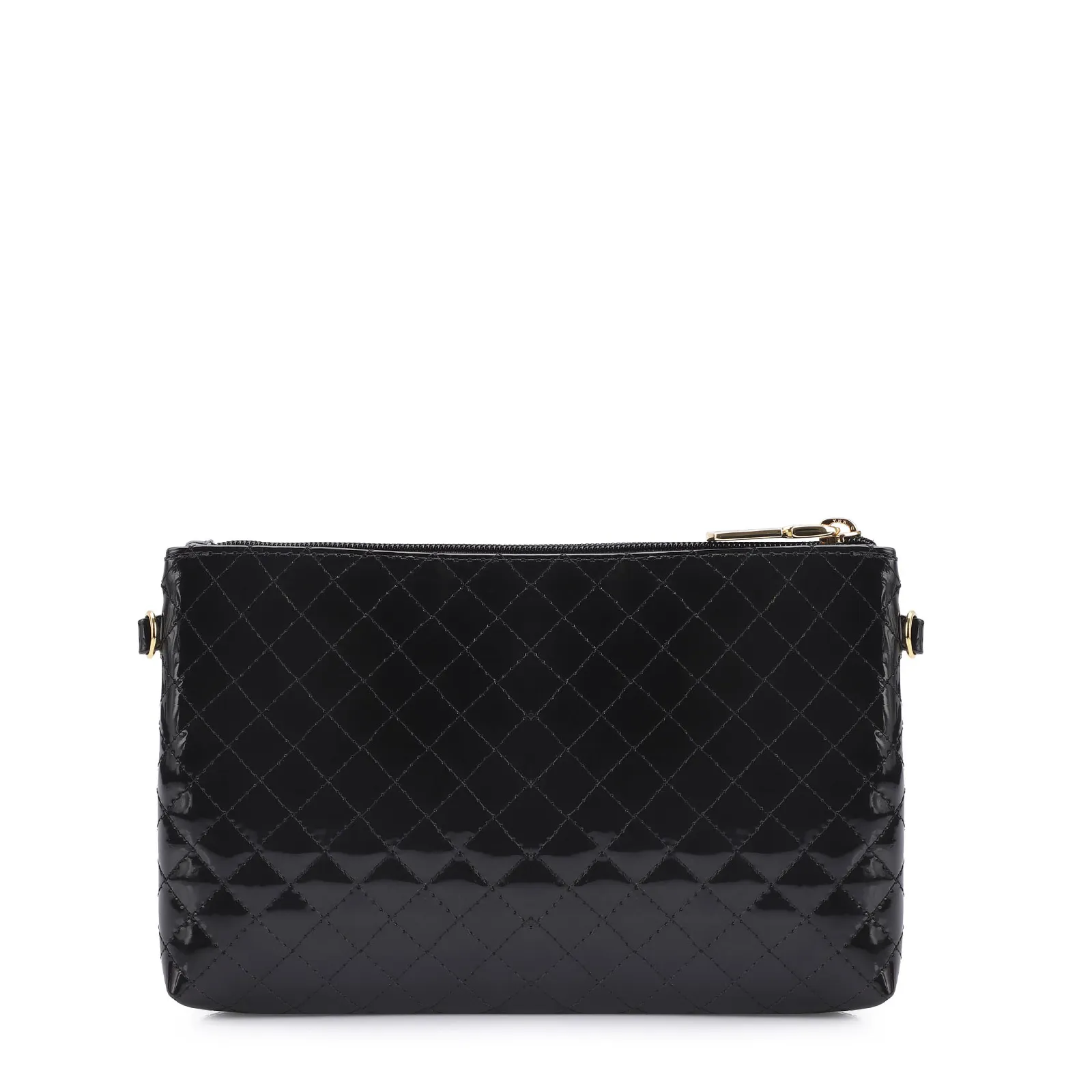 Bolsa Transversal Verniz Preto