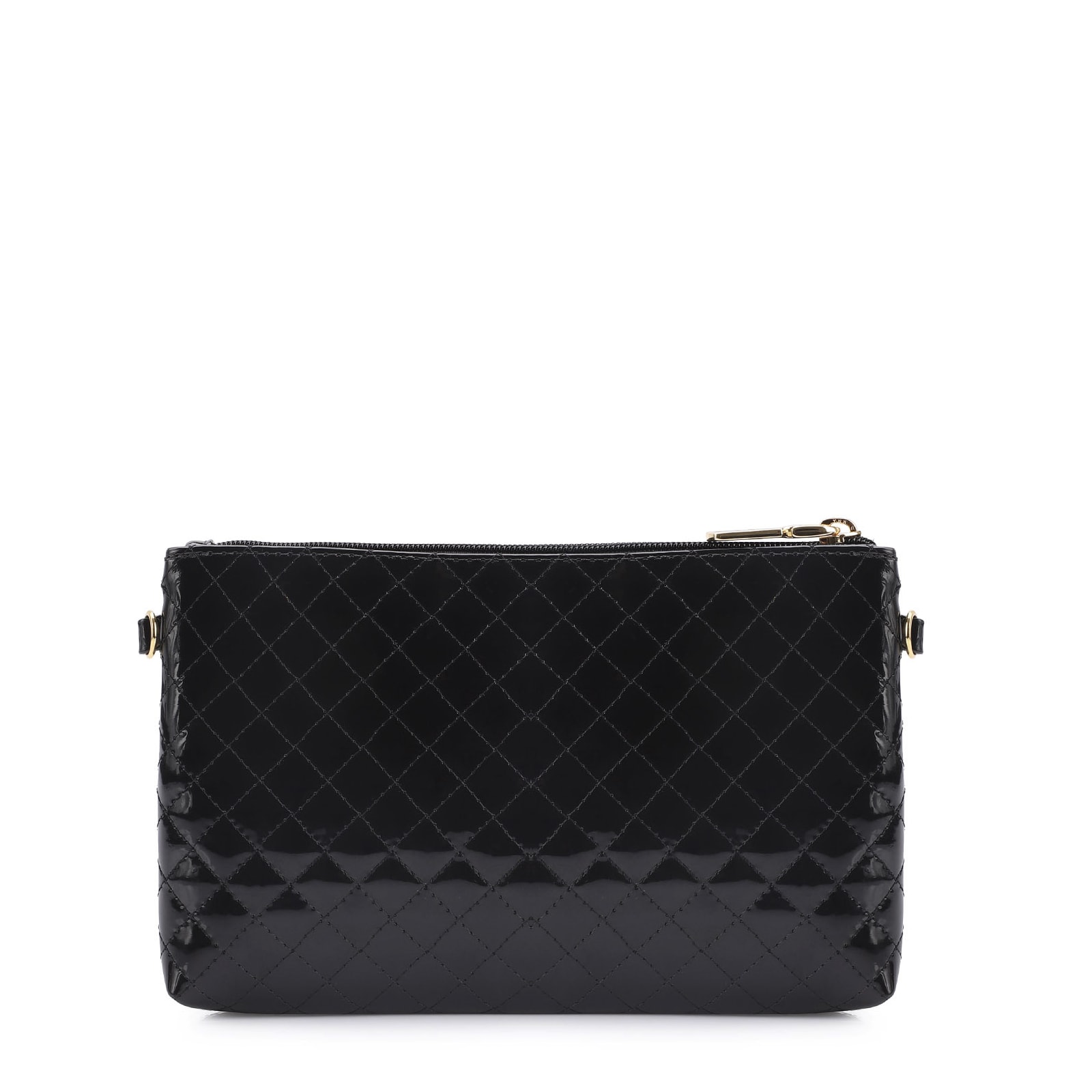 Bolsa Transversal Verniz Preto