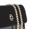 Bolsa Transversal Verniz Preto/Nobuck Preto - imagem 5