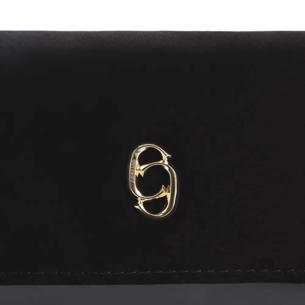 Bolsa Transversal Verniz Preto/Nobuck Preto - imagem 6