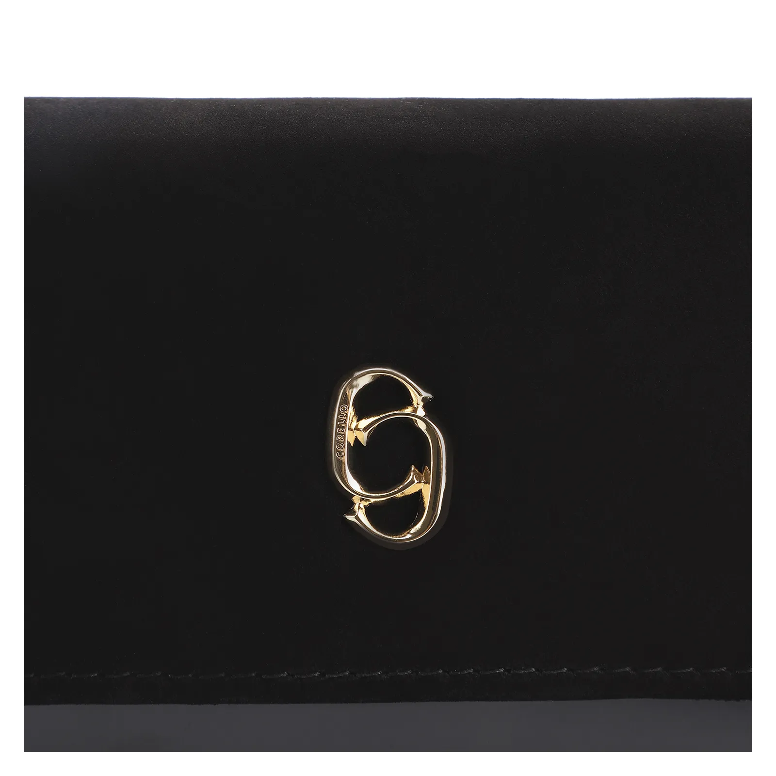 Bolsa Transversal Verniz Preto/Nobuck Preto
