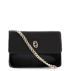 Bolsa Transversal Verniz Preto/Nobuck Preto - imagem 1