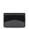 Bolsa Transversal Verniz Preto/Nobuck Preto - imagem 3