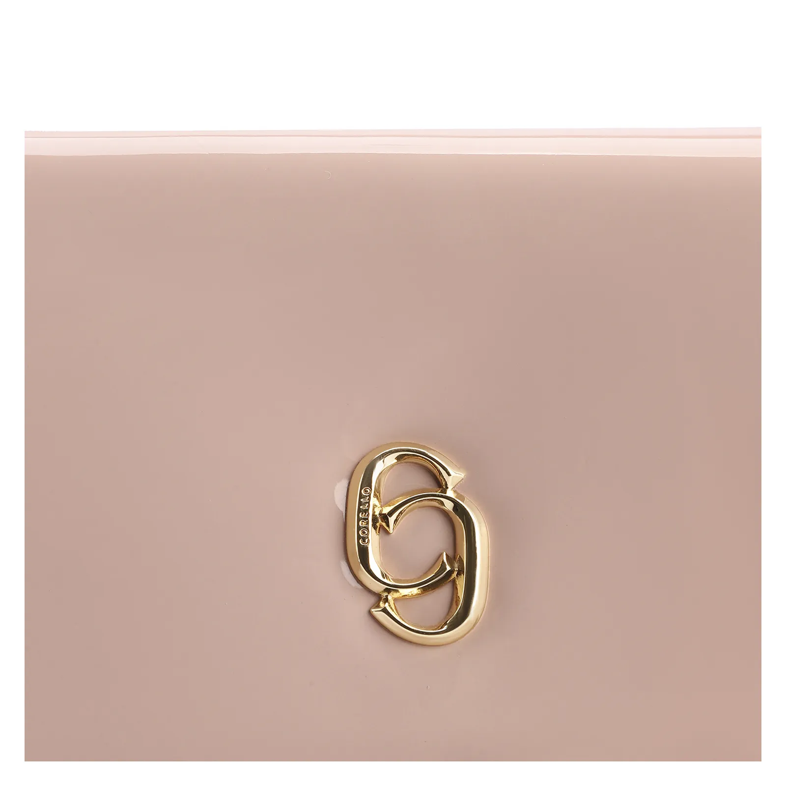 Bolsa Transversal Verniz Rosa