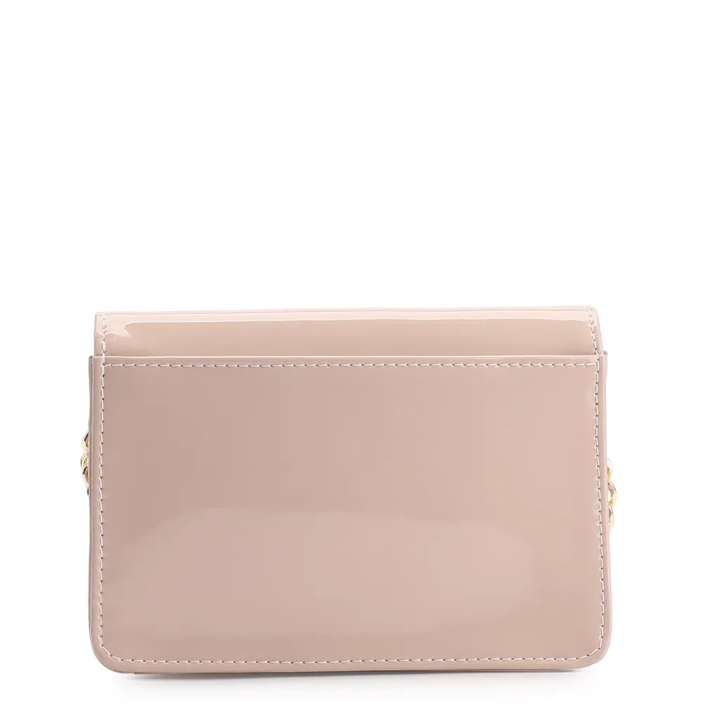 Bolsa Transversal Verniz Rosa - imagem 3