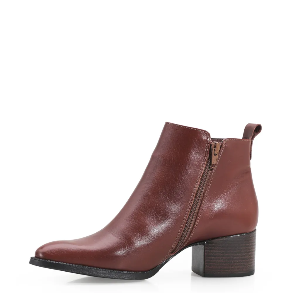 Bota Anna Couro Marrom - imagem 4