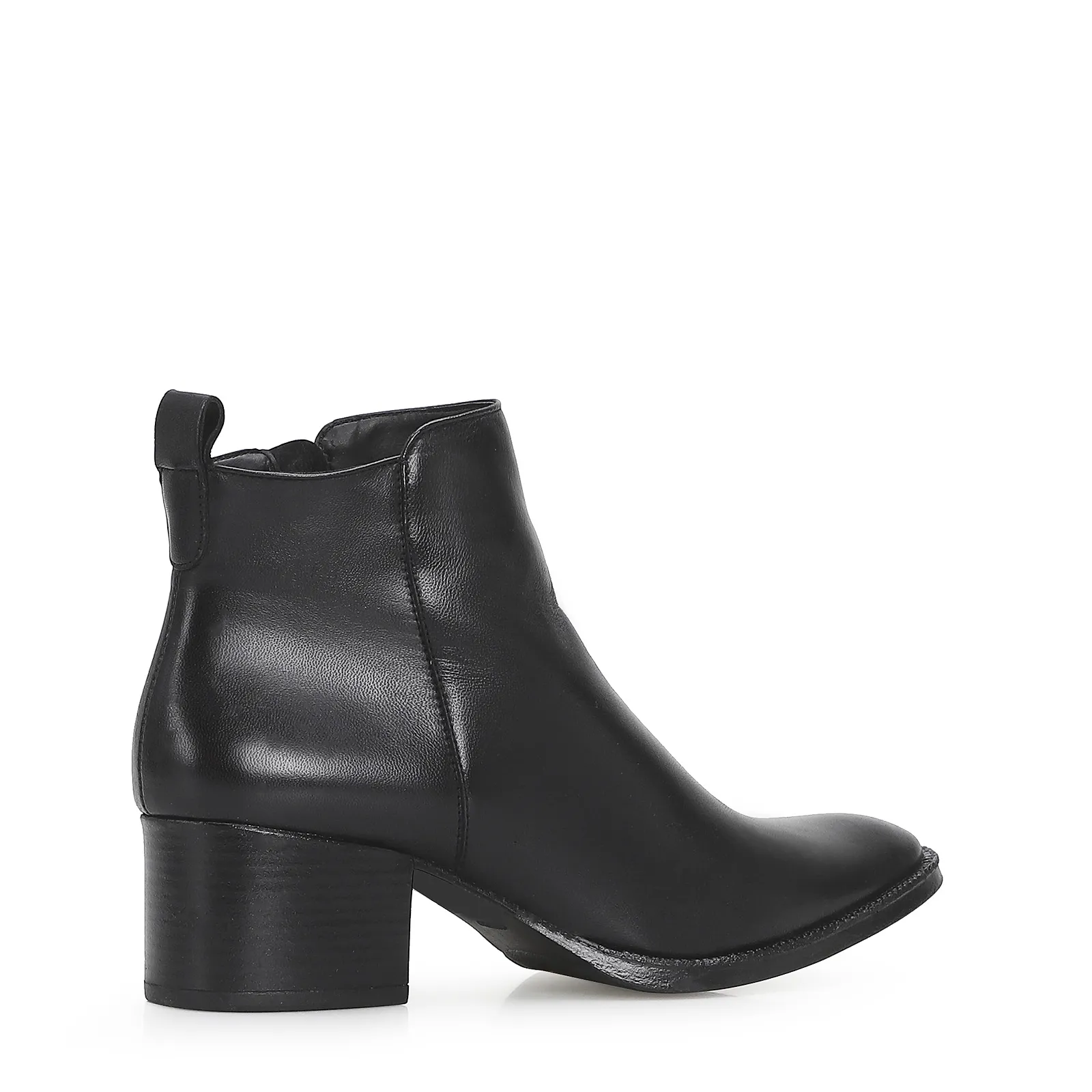 Bota Anna Couro Preto