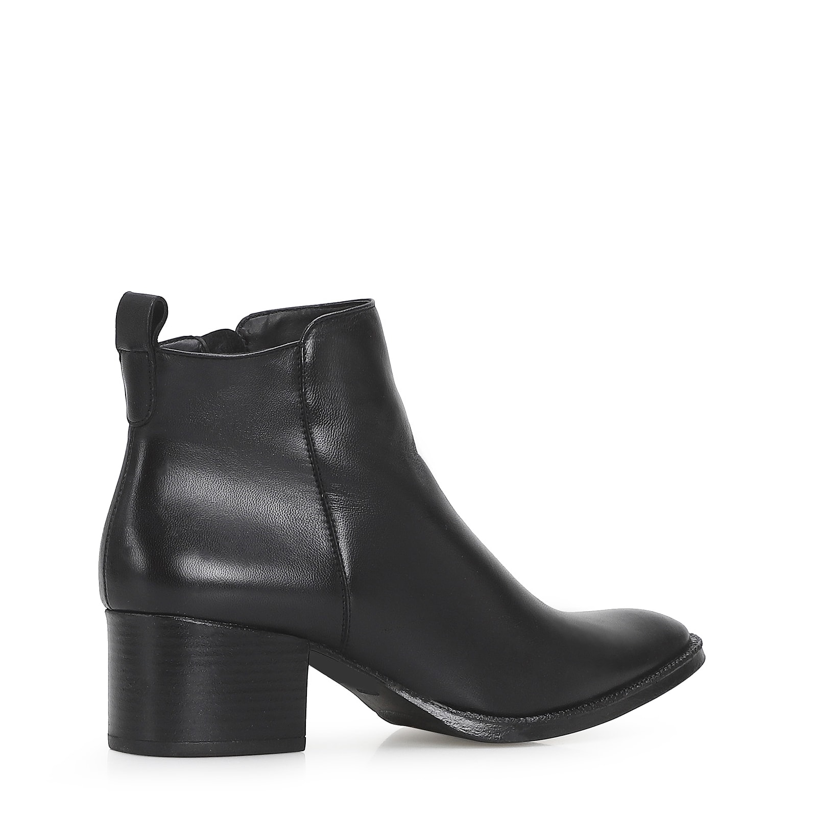 Bota Anna Couro Preto
