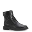 Bota Coturno Couro Preto - imagem 1
