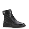Bota Coturno Couro Preto - imagem 1