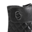Bota Coturno Couro Preto - imagem 8