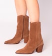Bota Couro Camurça Marrom - imagem 2