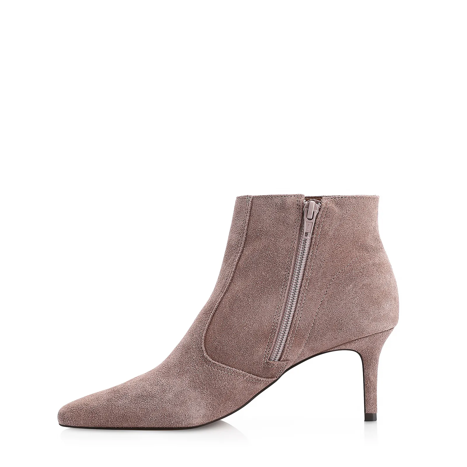 Bota Couro Camurça Marrom