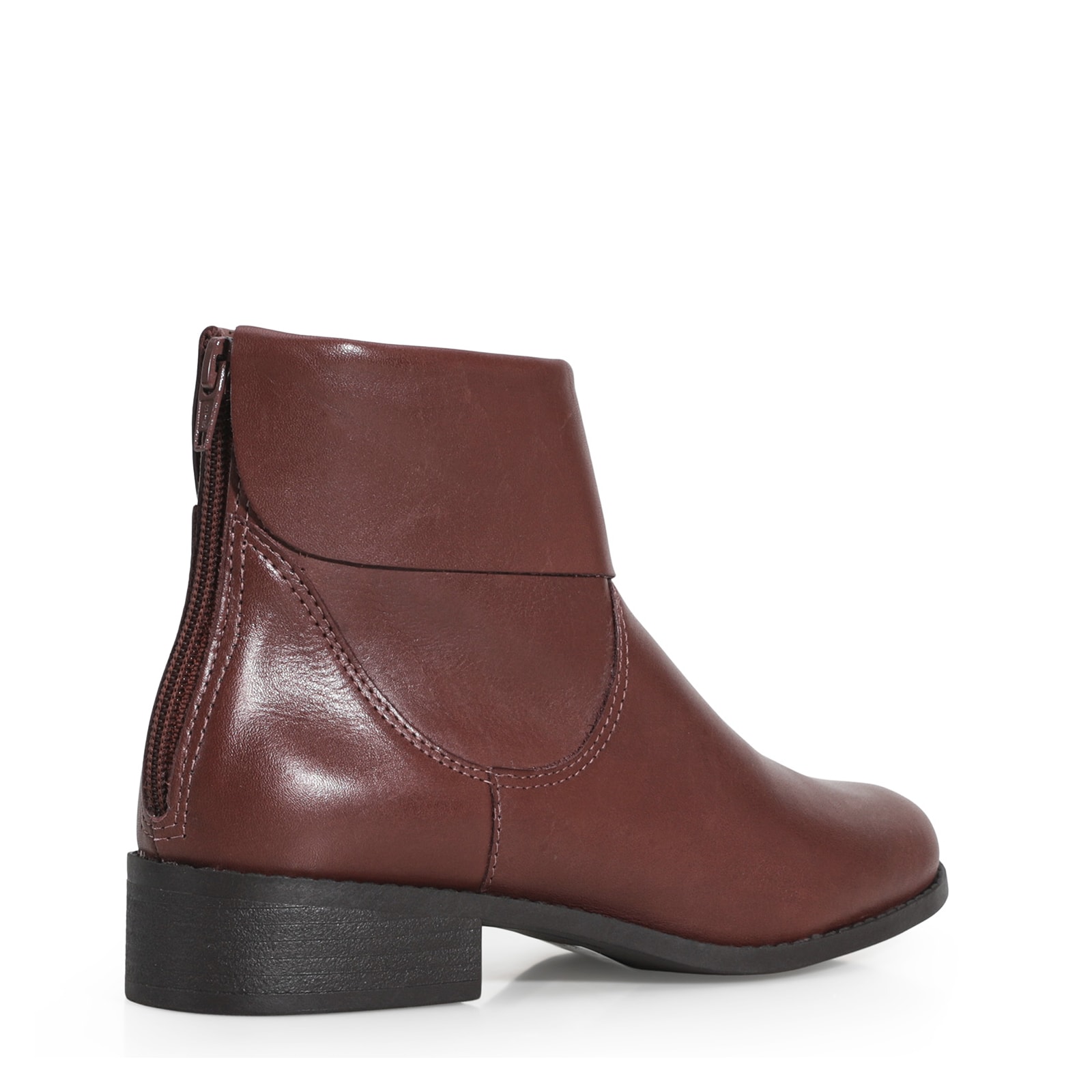 Bota Couro Marrom