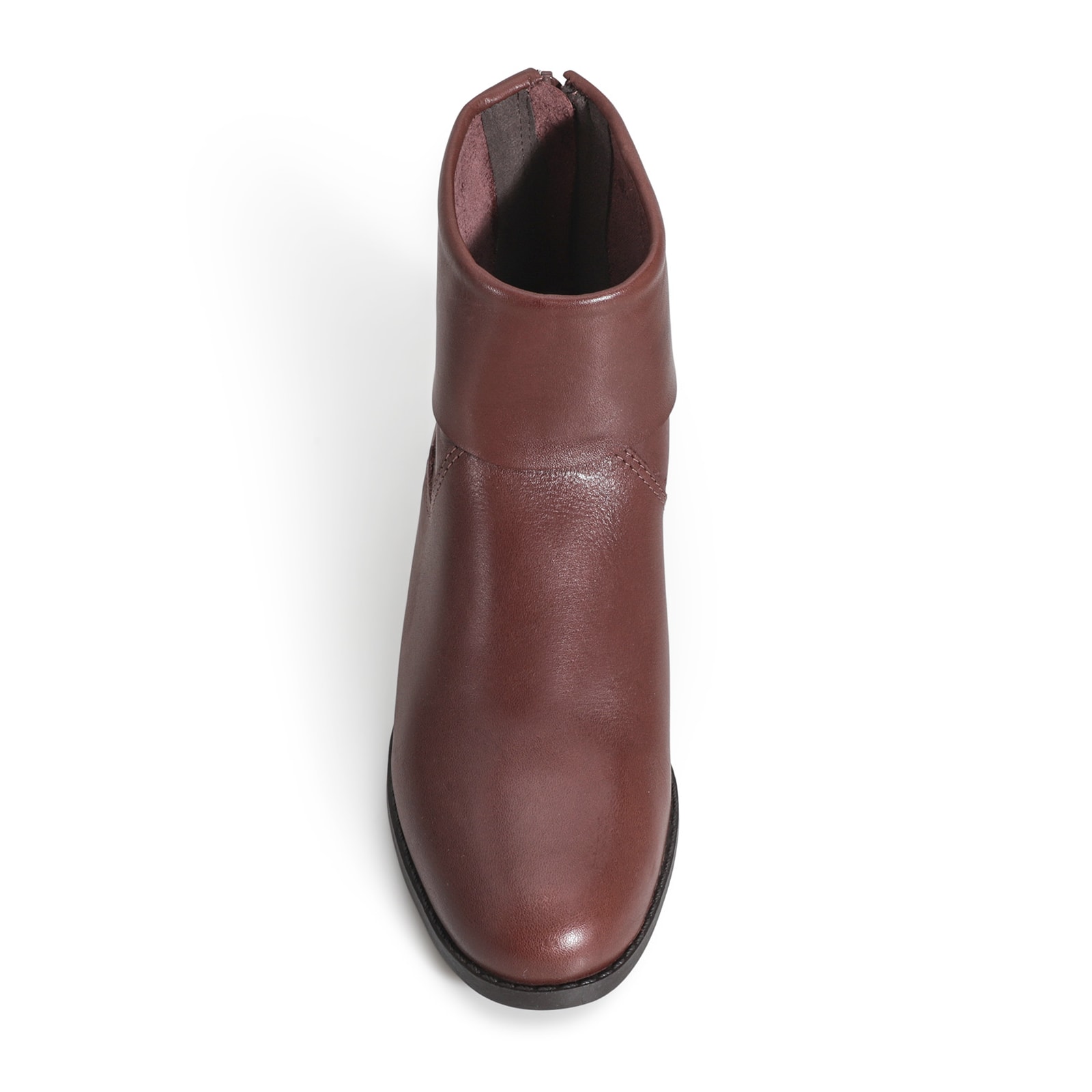 Bota Couro Marrom