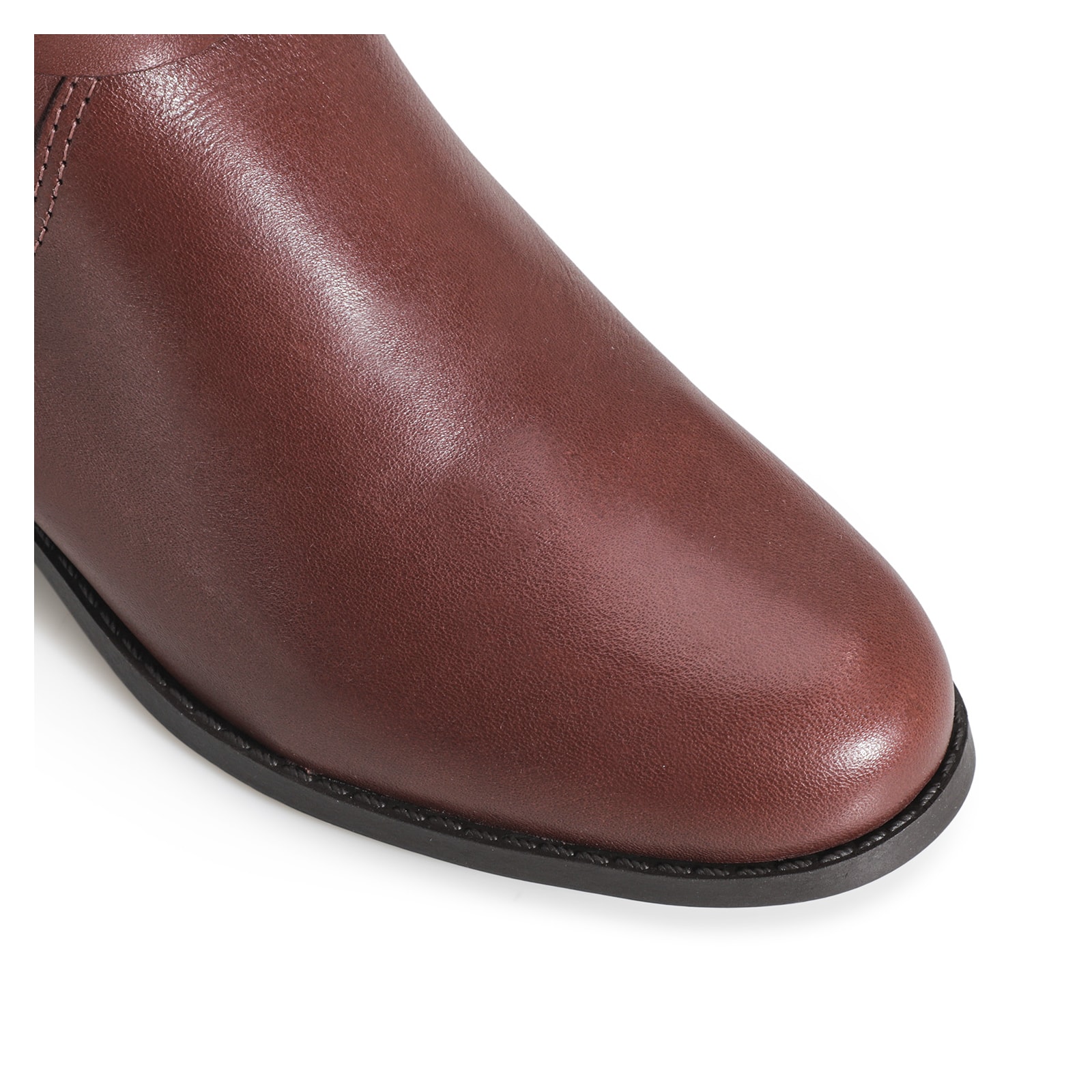 Bota Couro Marrom