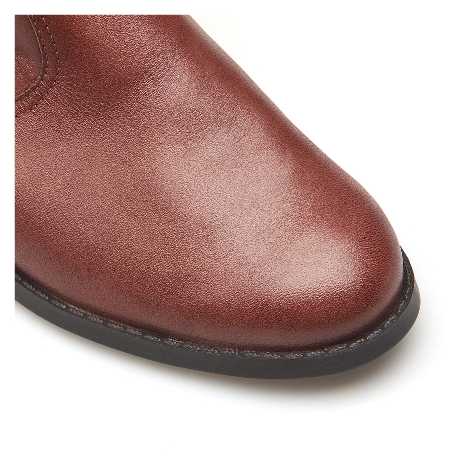 Bota Couro Marrom