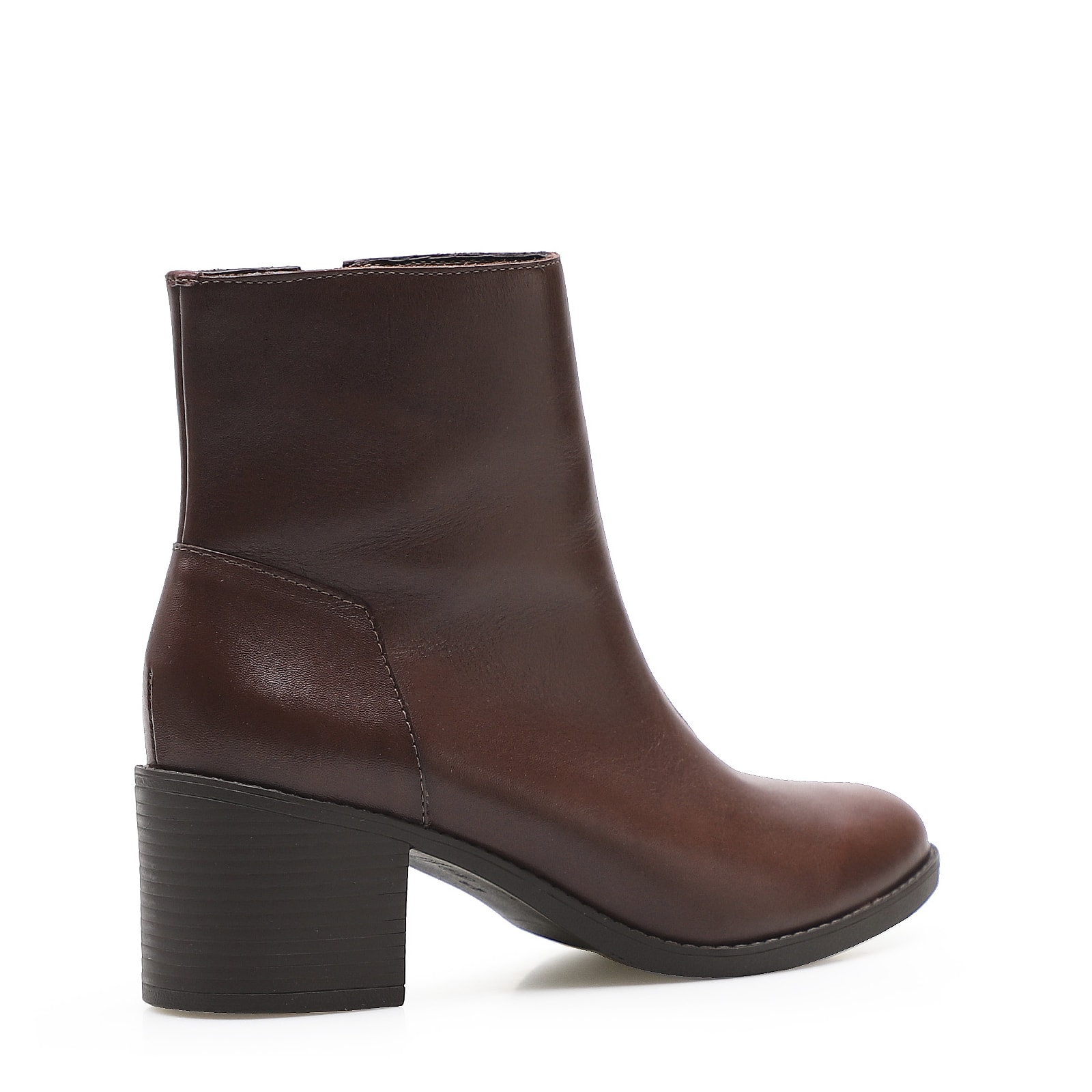 Bota Couro Marrom