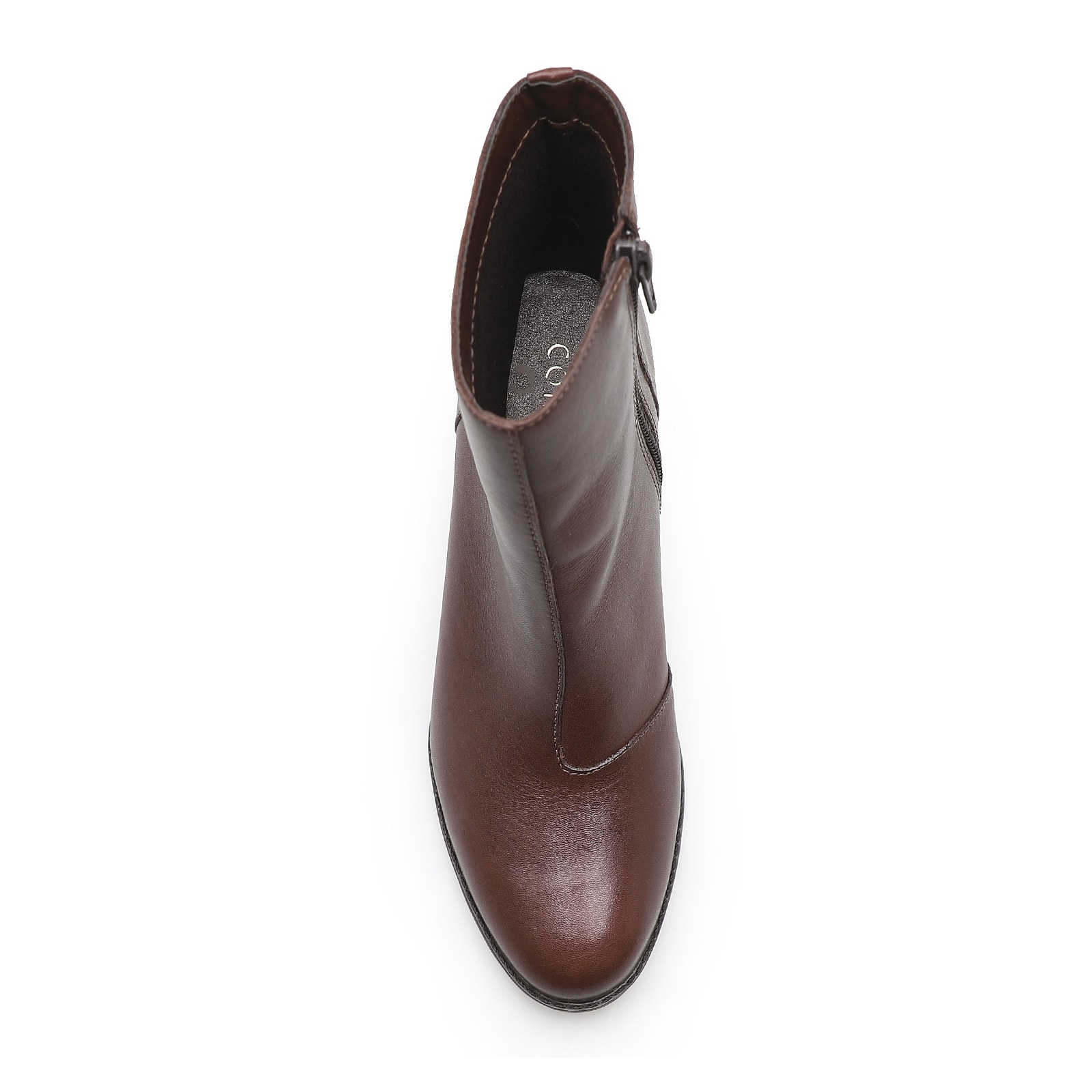 Bota Couro Marrom