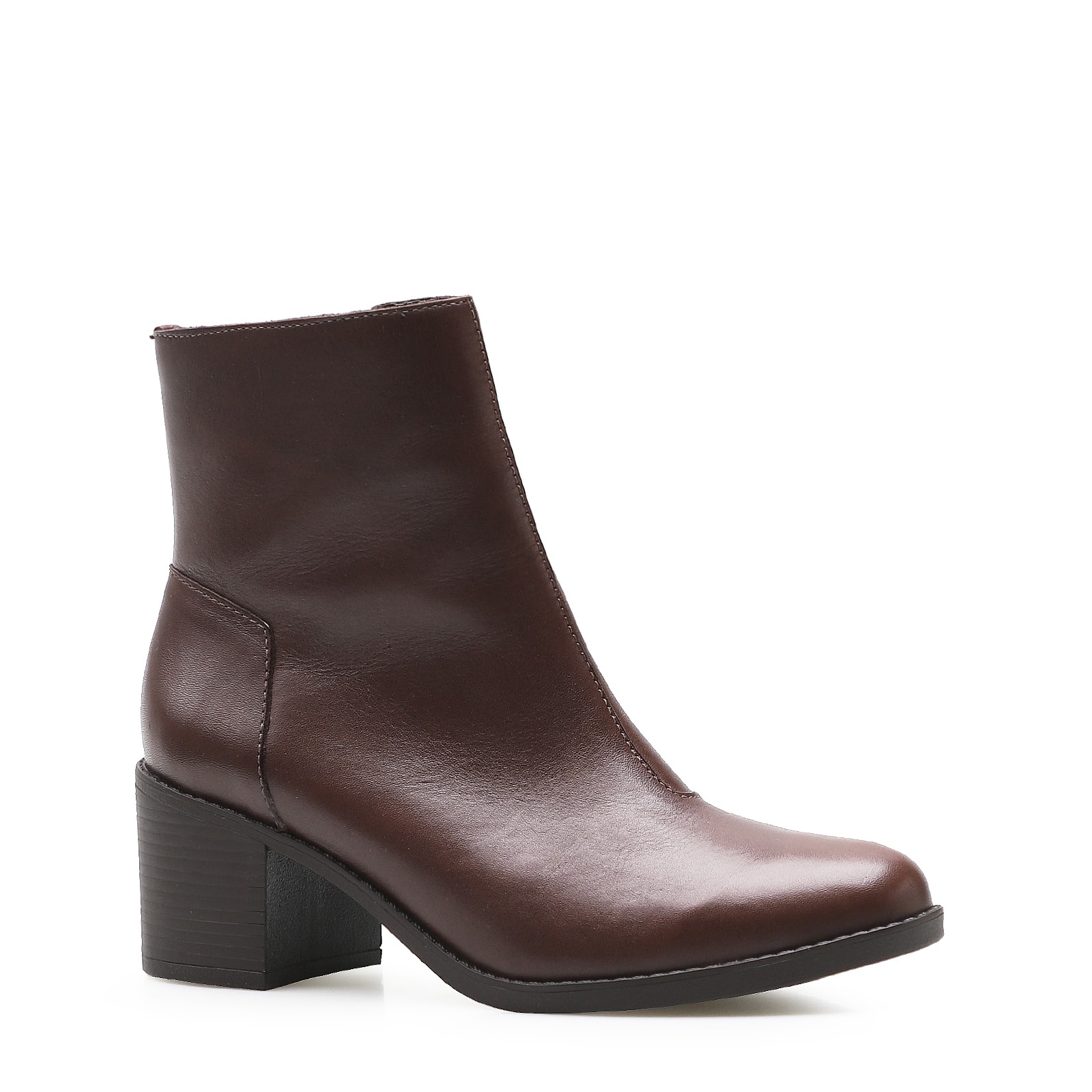 Bota Couro Marrom
