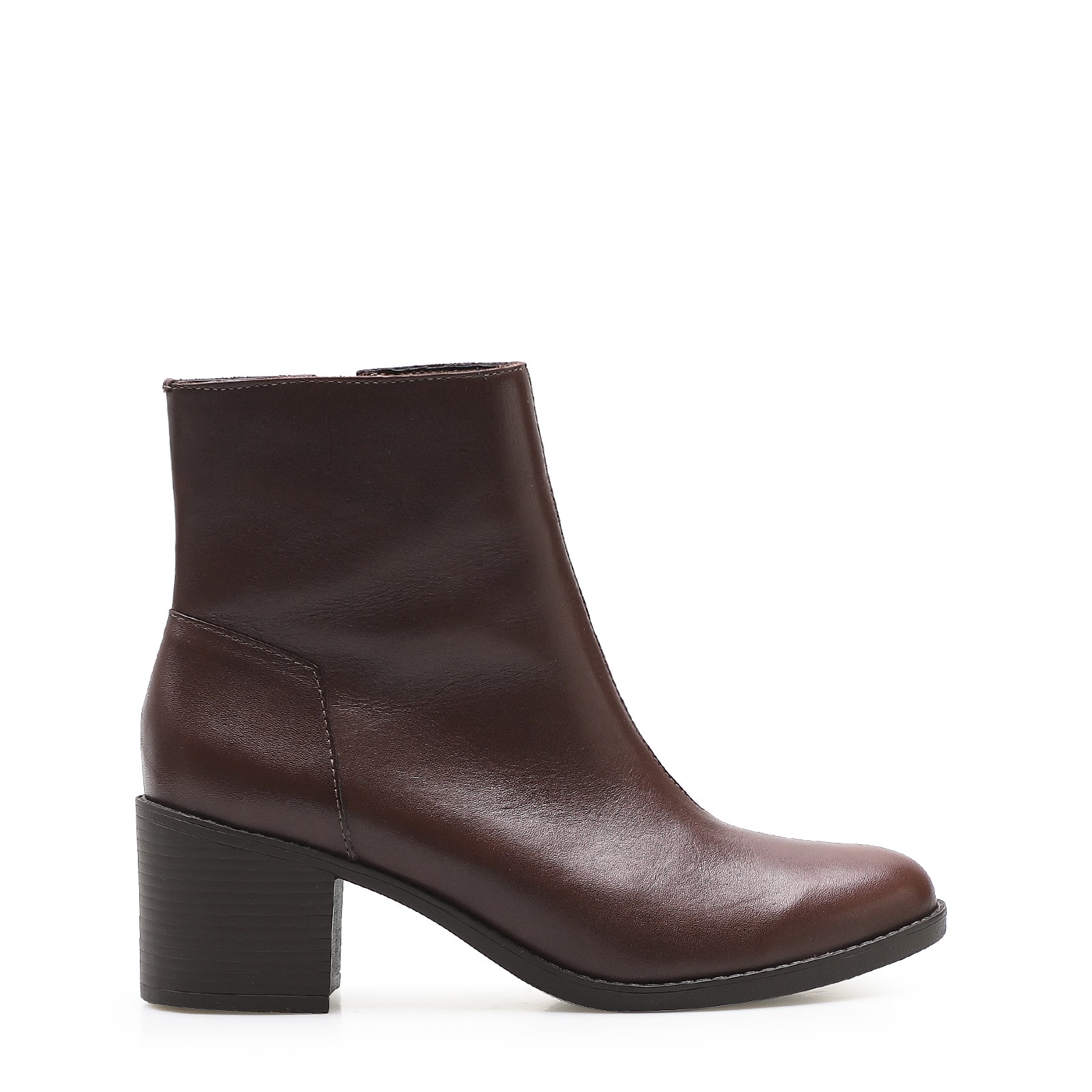 Bota Couro Marrom