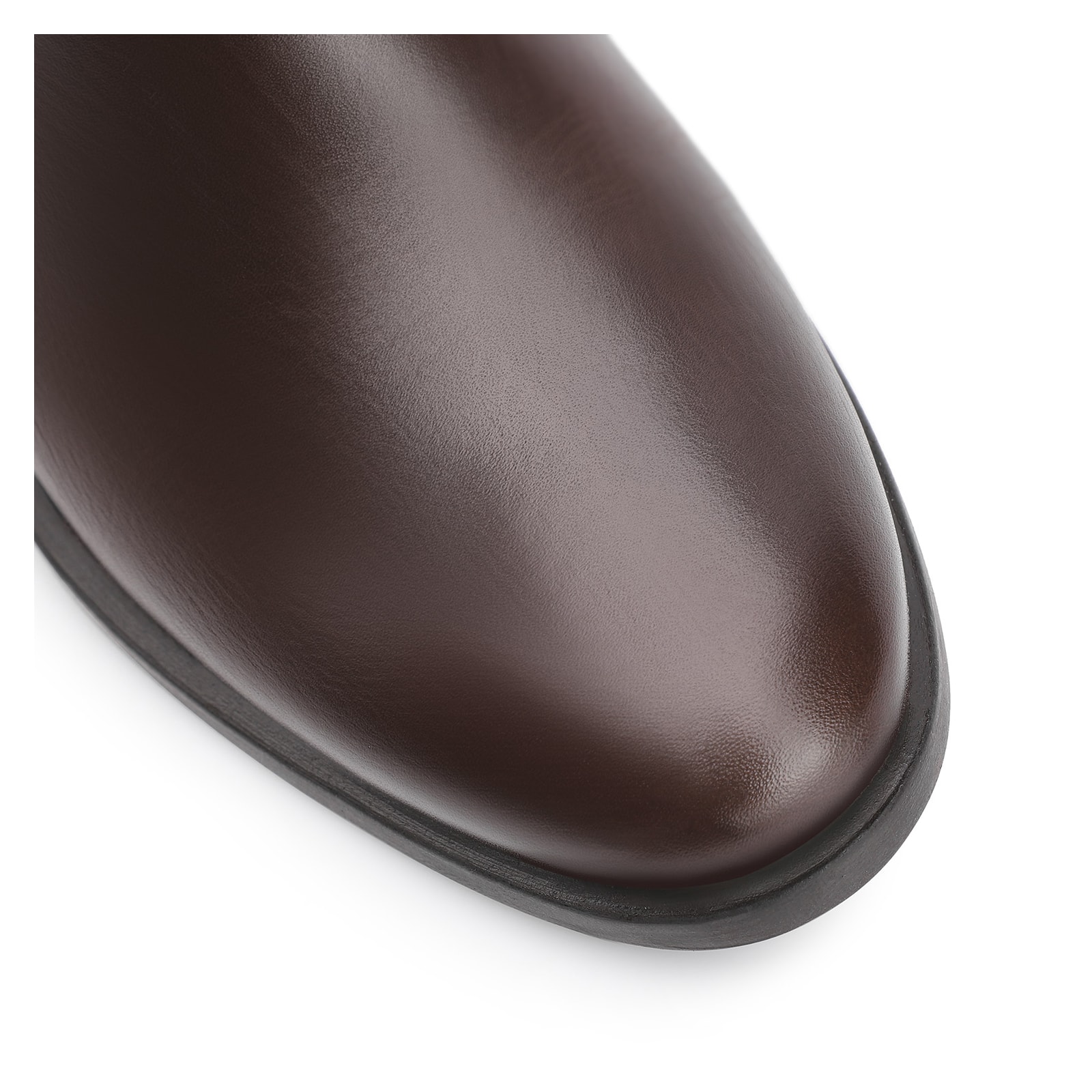 Bota Couro Marrom