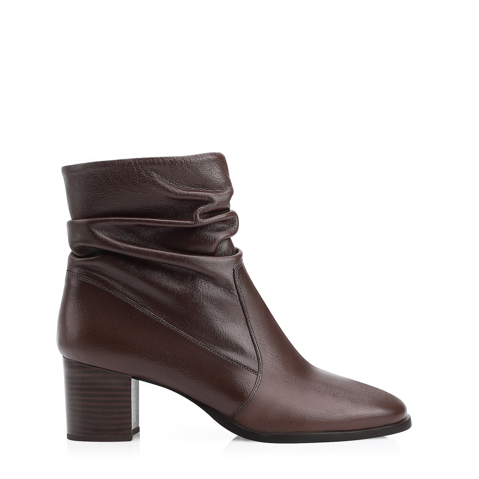 Bota Couro Marrom
