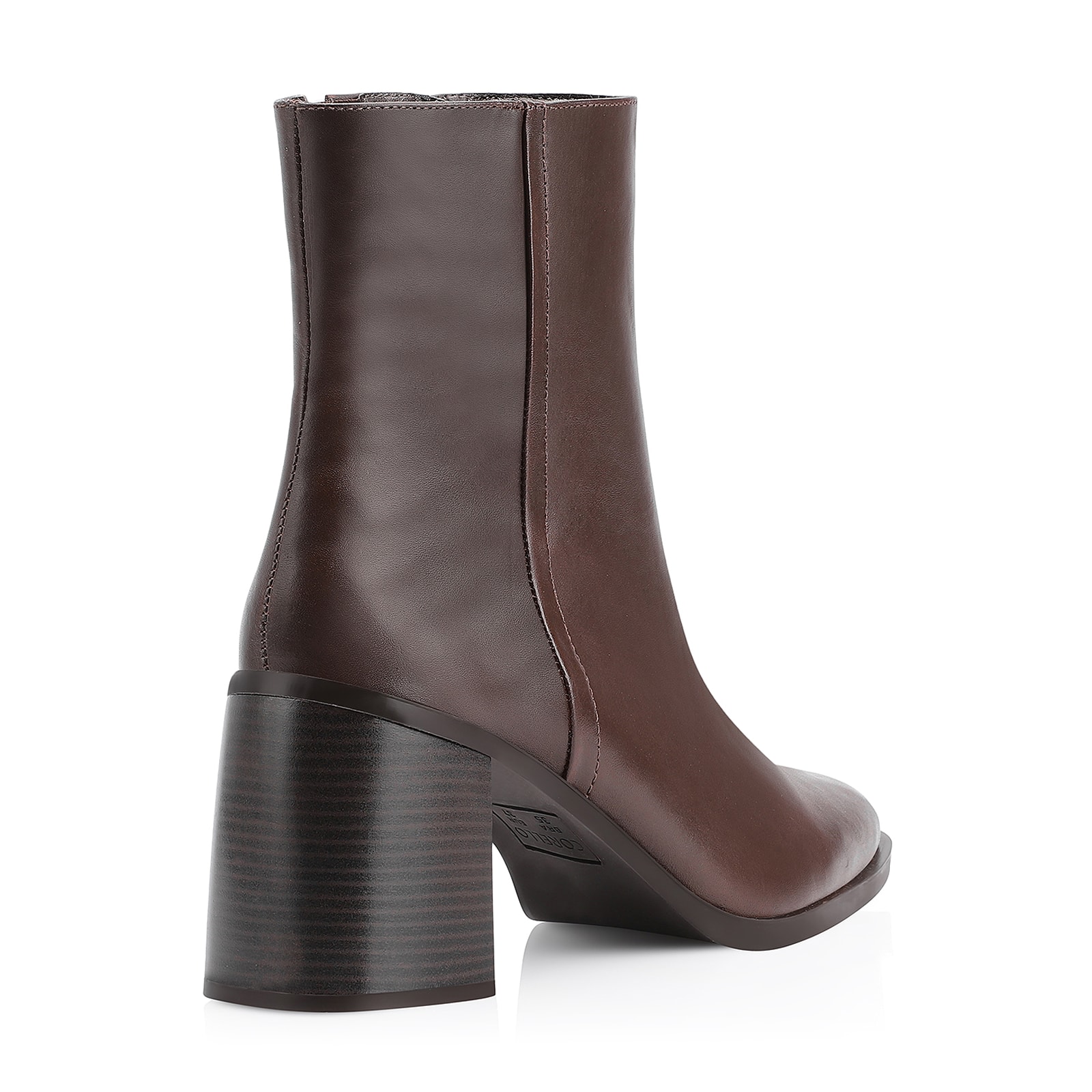 Bota Couro Marrom