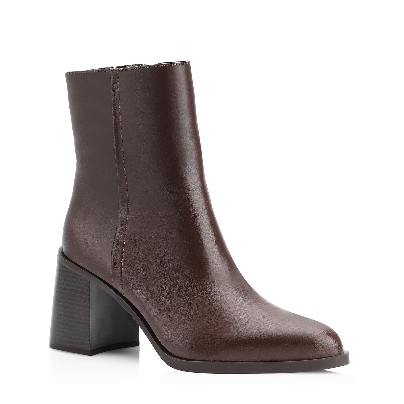 Bota Couro Marrom