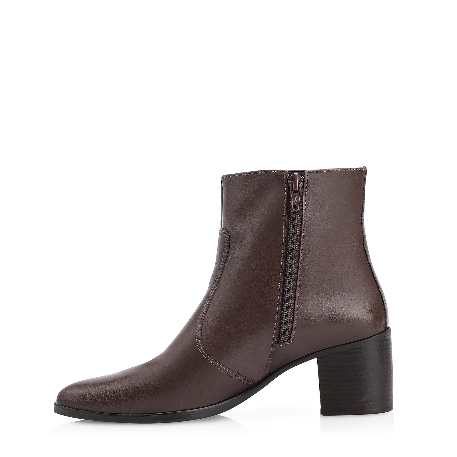 Bota Couro Marrom