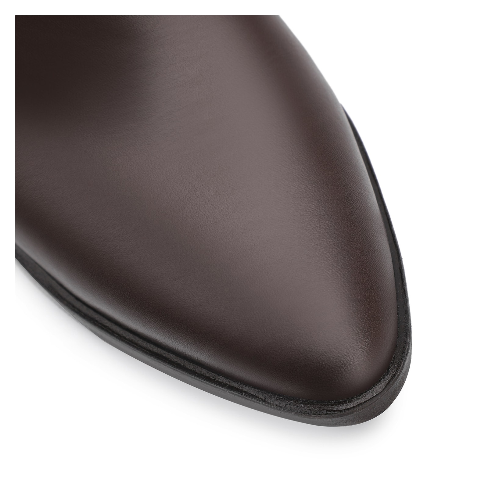 Bota Couro Marrom
