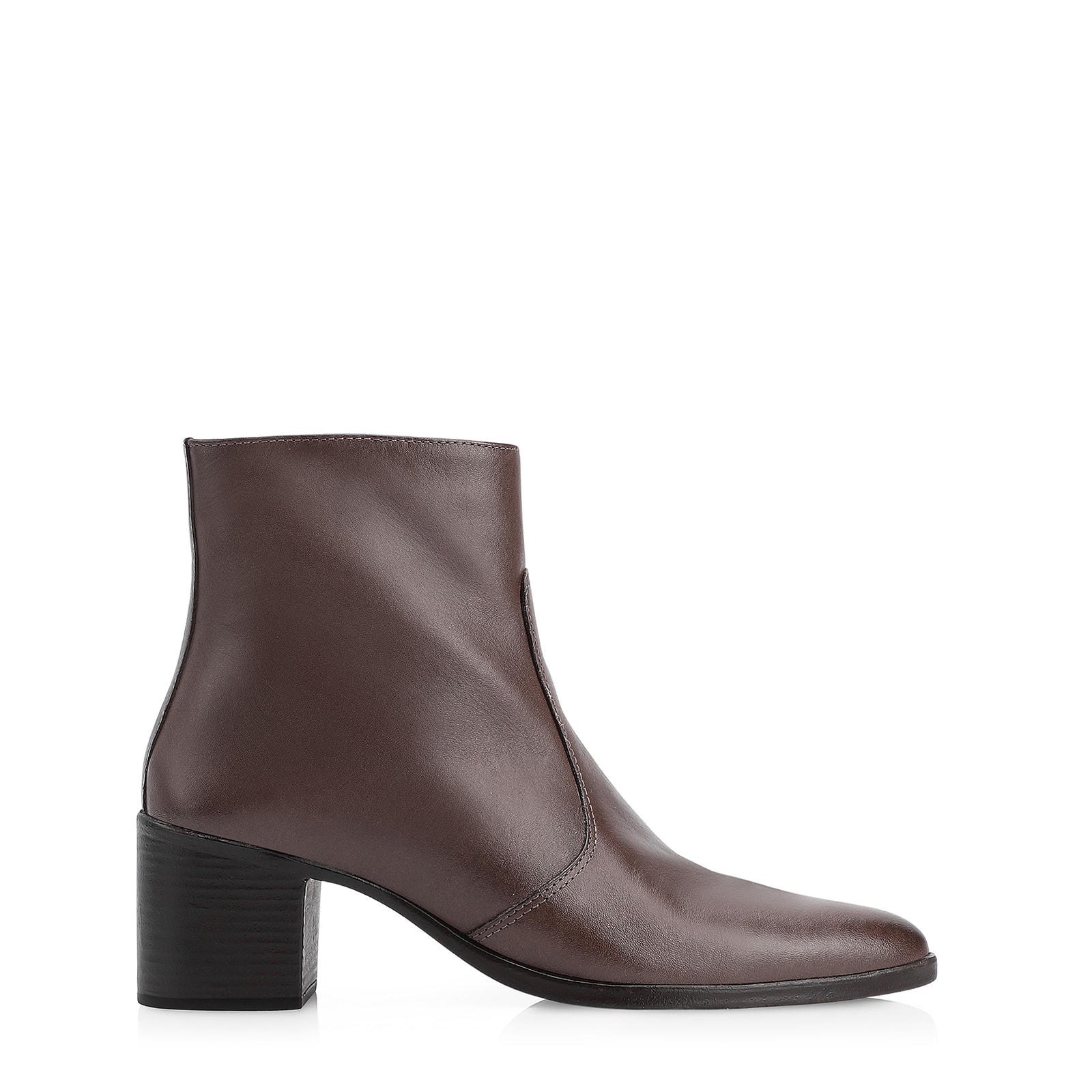 Bota Couro Marrom