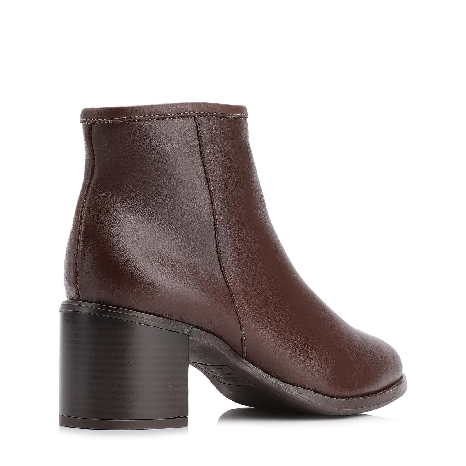 Bota Couro Marrom