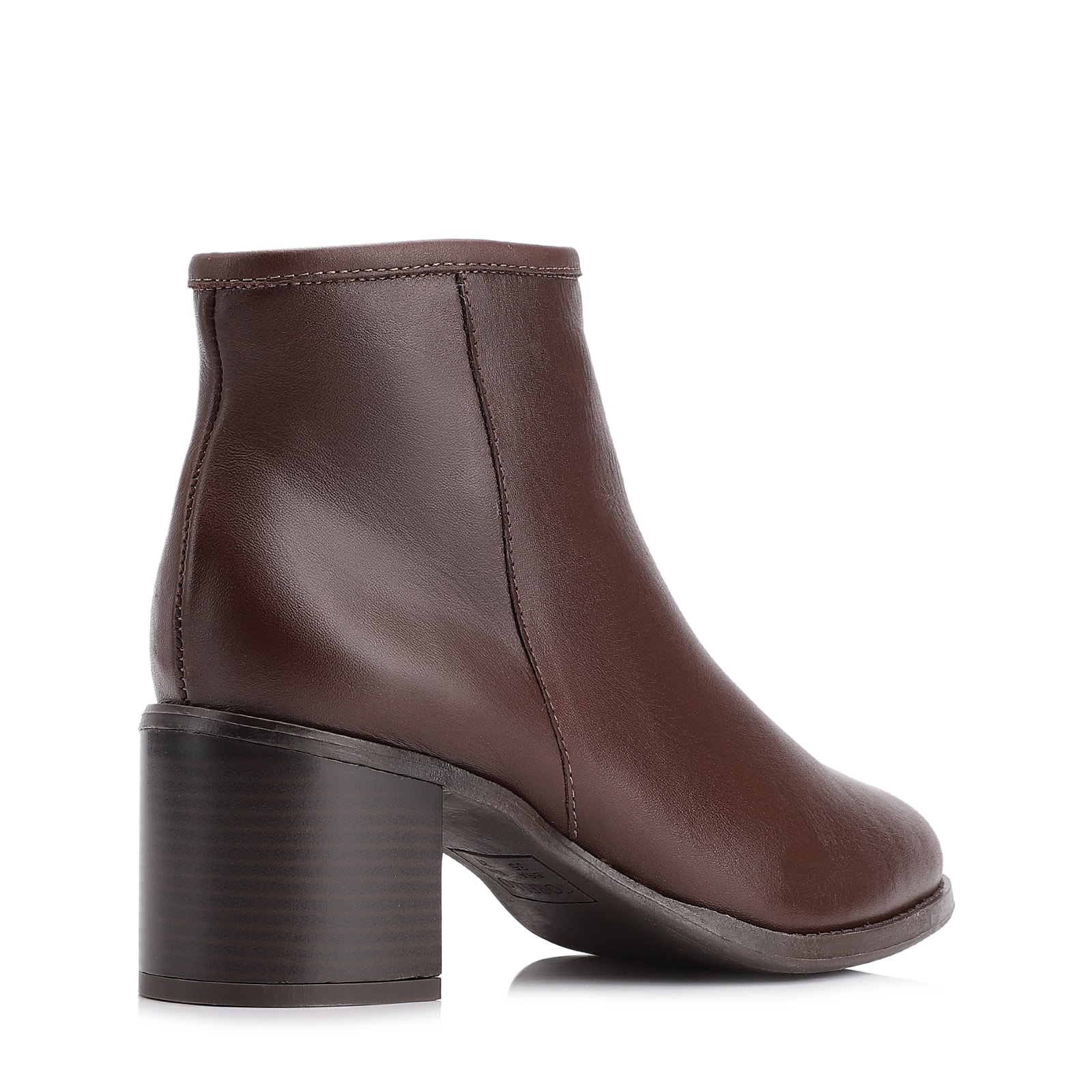 Bota Couro Marrom