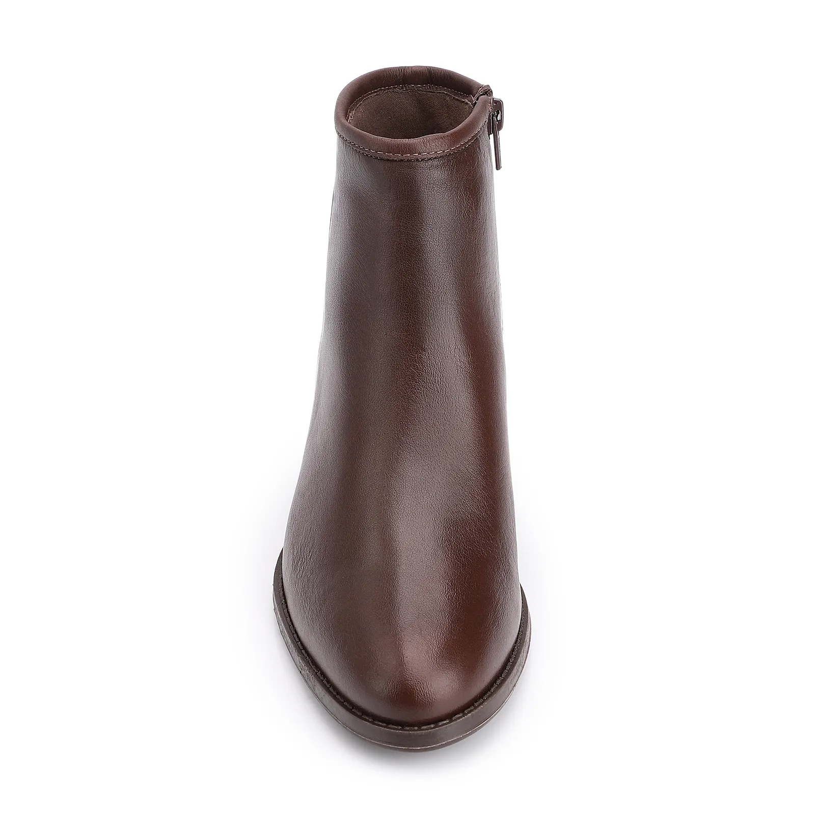 Bota Couro Marrom