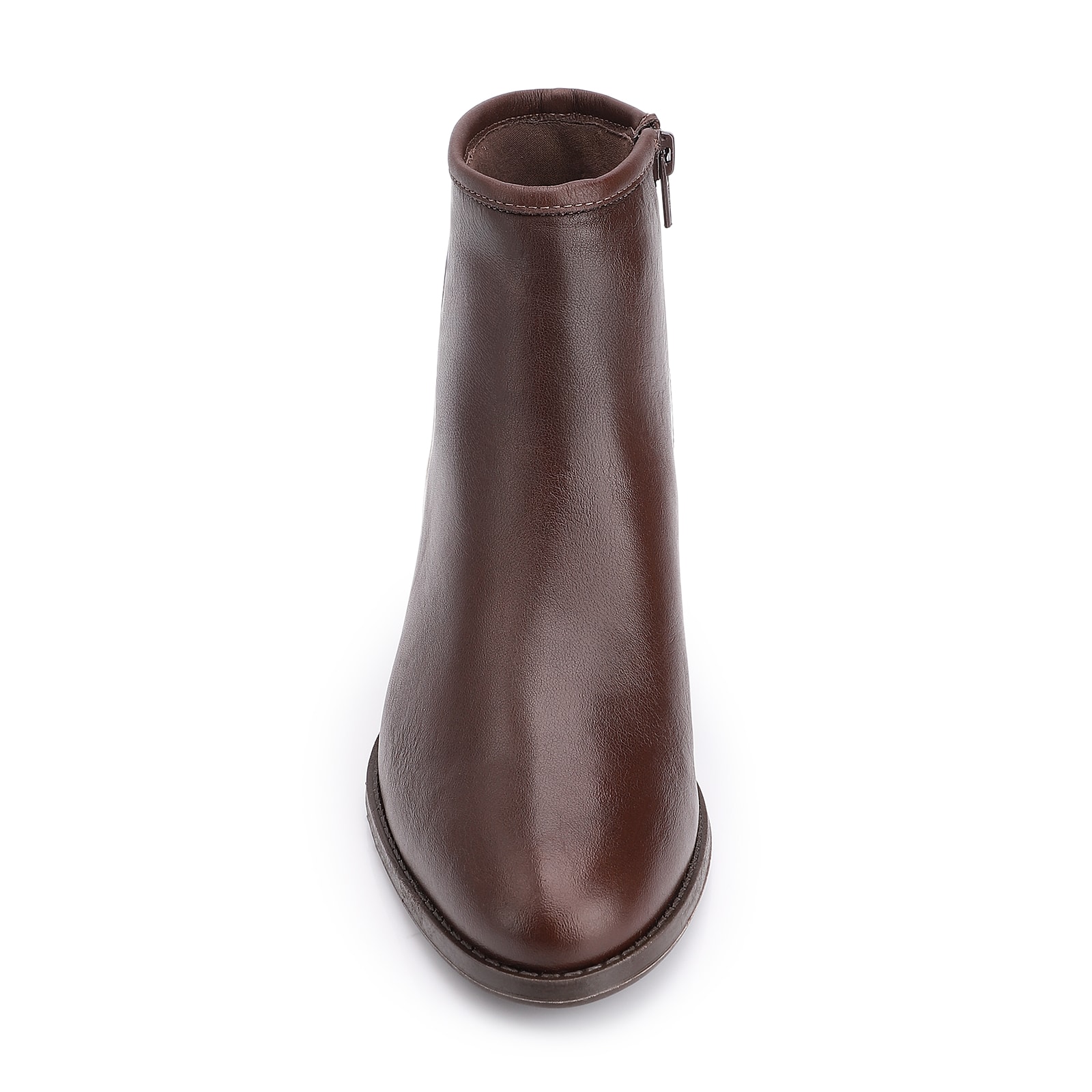 Bota Couro Marrom