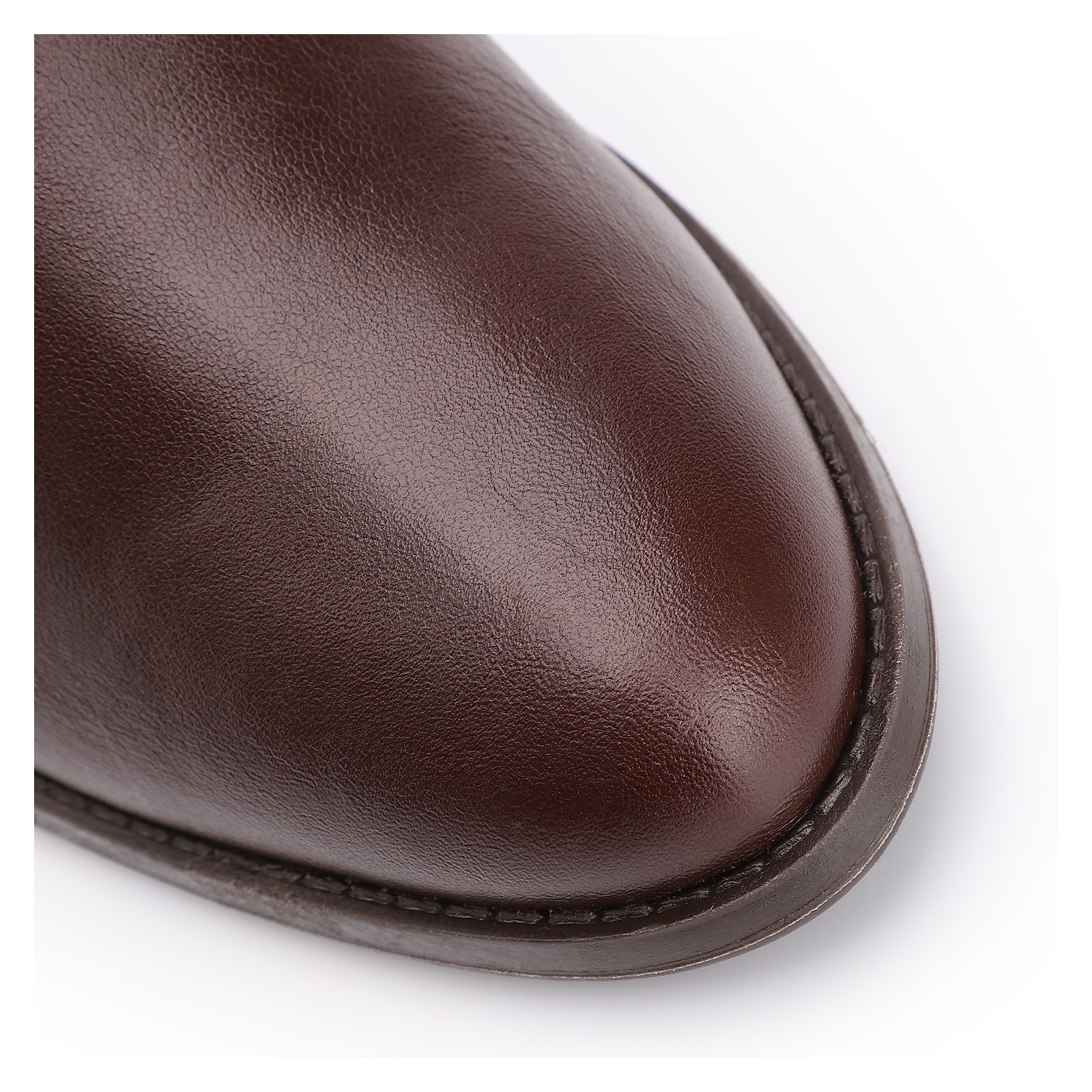 Bota Couro Marrom