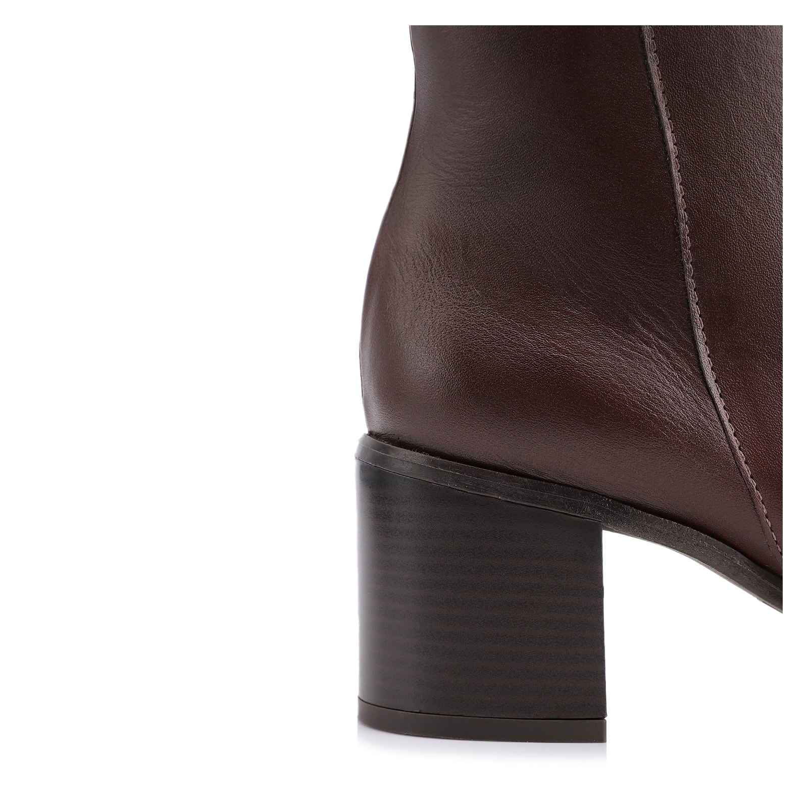 Bota Couro Marrom