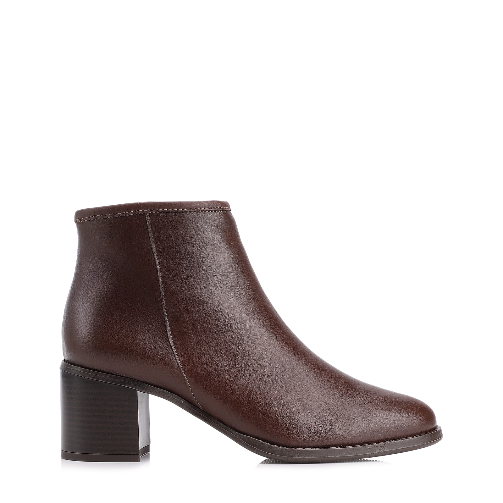 Bota Couro Marrom
