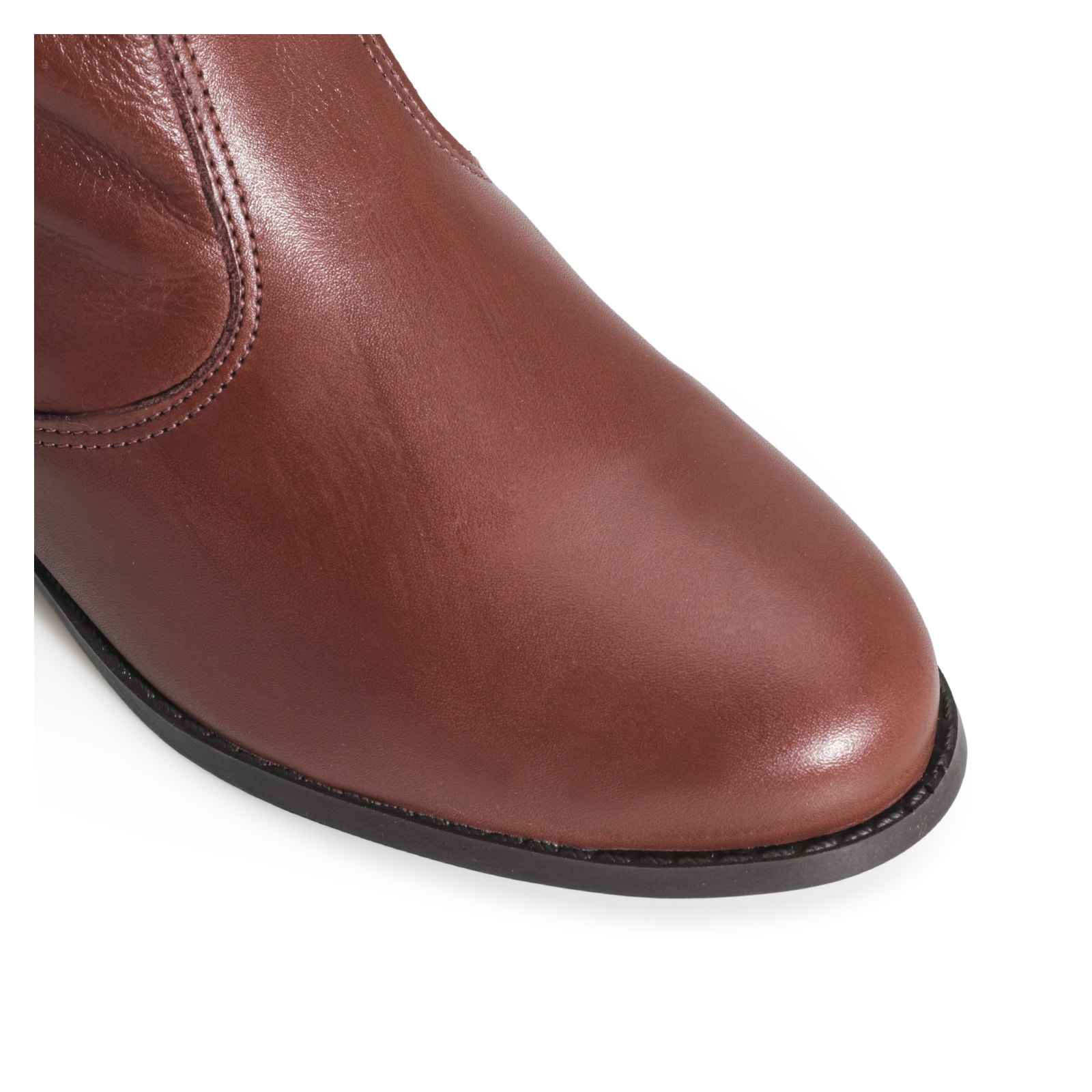 Bota Couro Marrom