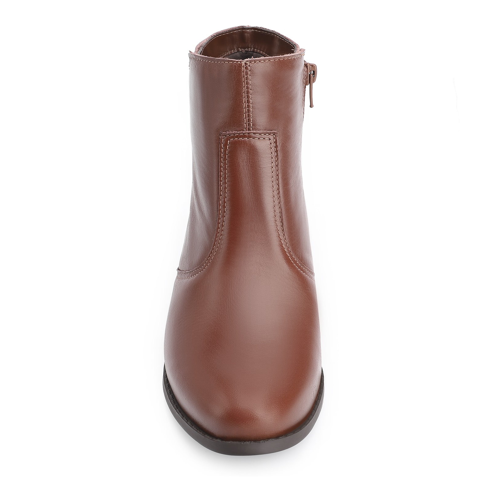 Bota Couro Marrom