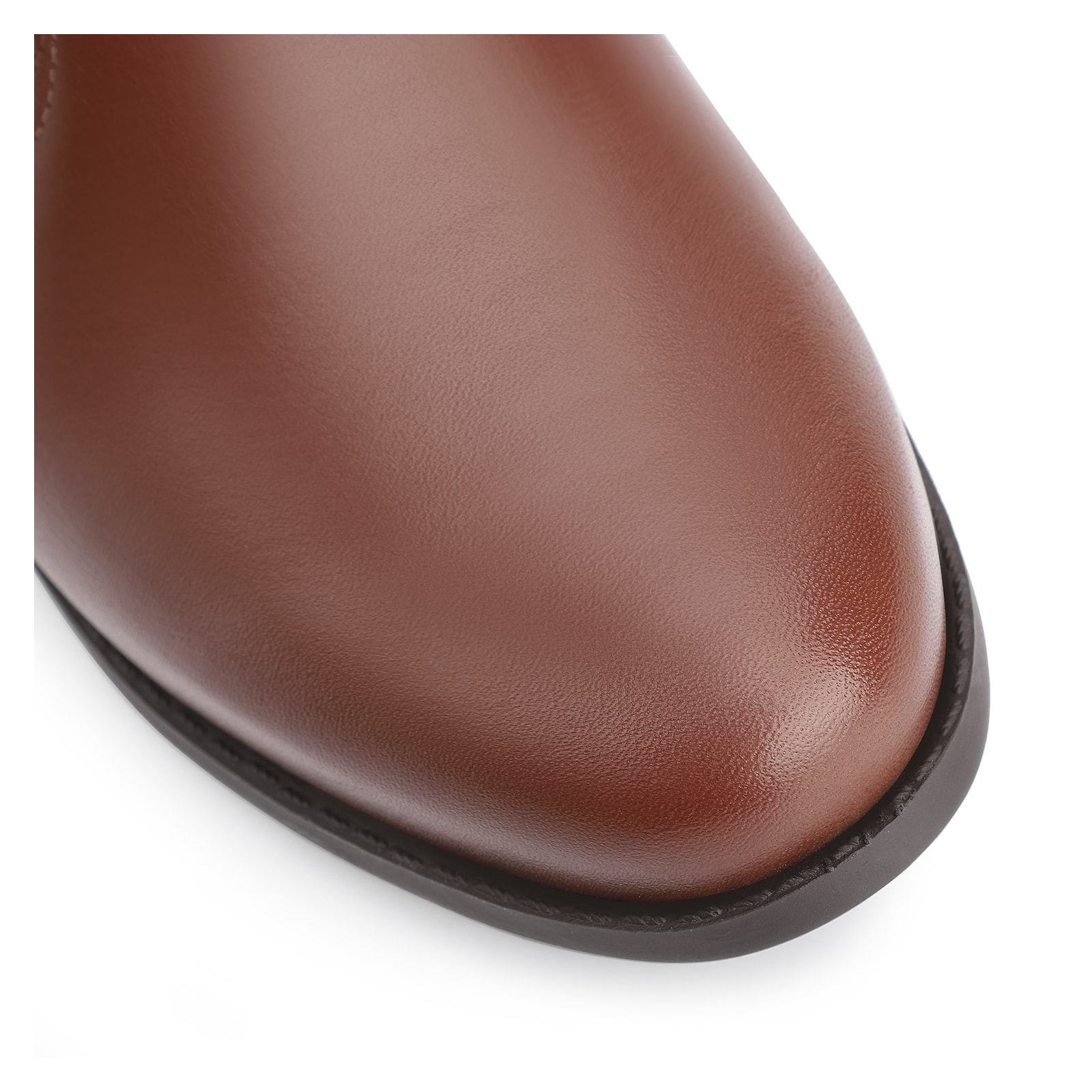 Bota Couro Marrom